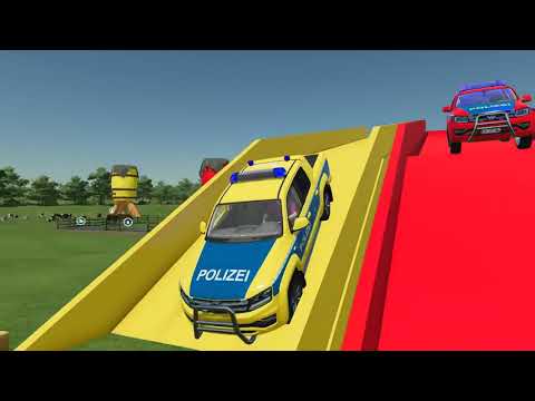 TRANSPORT GIANT COLORED STRAWBERRY WITH FIAT TRACTORS - Farming Simulator 22