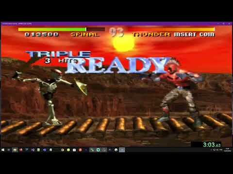 SpeedRun Killer Instinct Arcade -    Spinal 4.32m [ WR ]