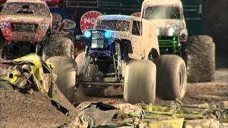 Monster Jam - Son-Uva Digger Monster Truck Full Freestyle Run from Miami Florida - 2012