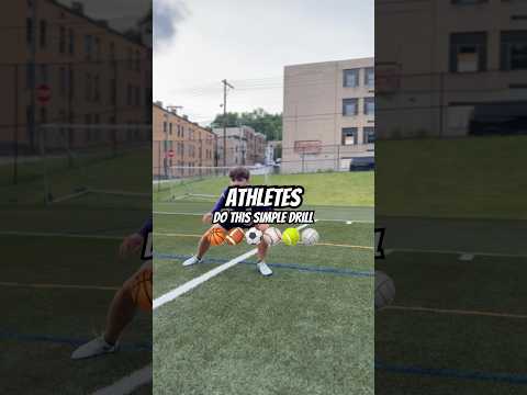 💯Athletes!! Do this simple lateral shuffle drill to increase your speed, COD, & Agility⚡️💥