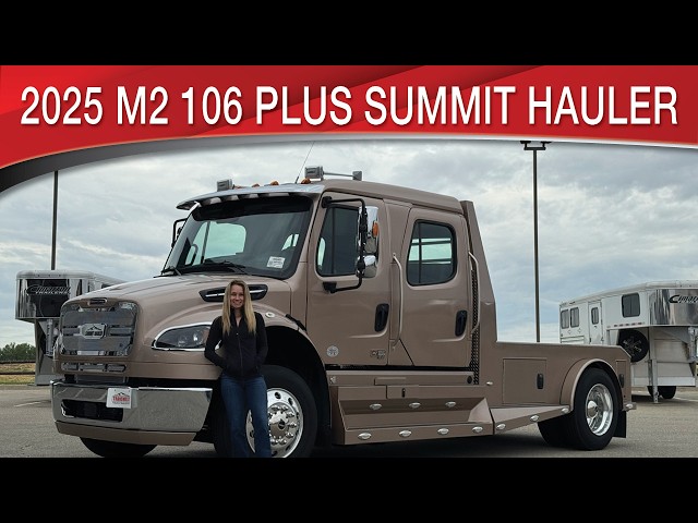 Preview image of 2025 Freightliner M2 106 Plus Summit Hauler youtube video