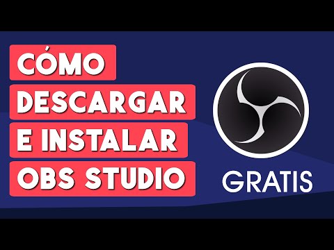 How to Download and Install OBS Studio for FREE in Spanish | Windows 10 | Windows 11