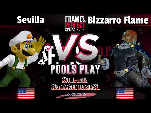 FPS3 Online Pools -  AE86 | Sevilla (Luigi) vs. KYOTO | Bizzarro Flame (Ganondorf) - Smash Melee