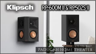 Video thumbnail for Klipsch RP-600M II & RP-502S II - The new generation of bookshelves and surrounds. by Top Shelf Audio