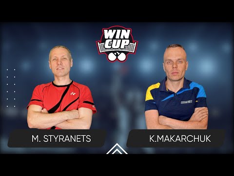 16:00 Mykhailo Styranets - Kostiantyn Makarchuk 19.10.2025 WINCUP Basic. TABLE 1