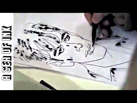 Angelo Stano (Dylan Dog) Drawing for 23 Minutes Straight!