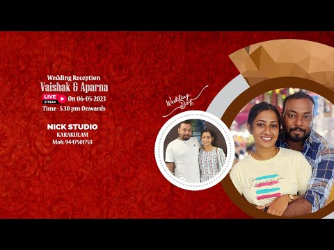 06-05-2023 Vaishak & Aparna - Wedding Reception