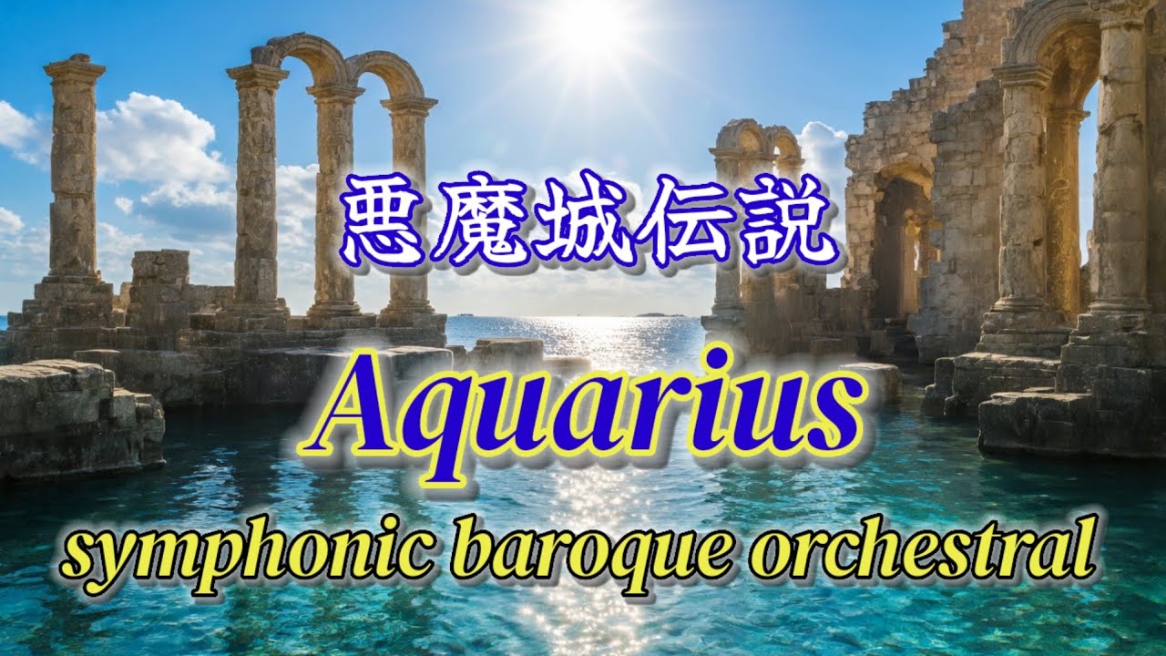 【悪魔城伝説】Aquarius【symphonic baroque orchestralアレンジ】