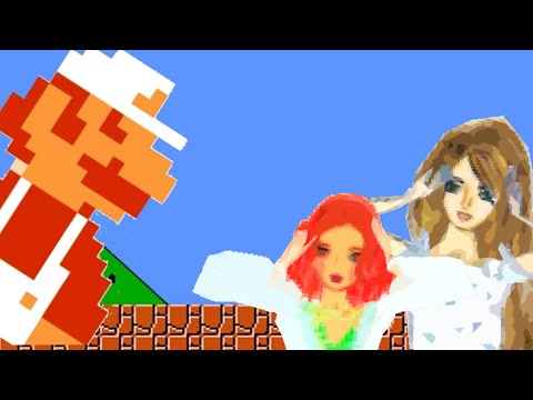 Paper Dolls Cartoon | Rozy Side Stories. Into the Mushroom Kingdom!