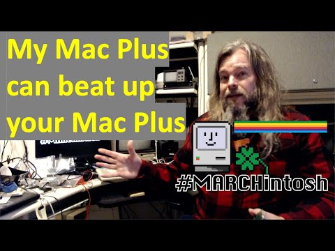 #MARCHintosh: The fastest Mac Plus ever?