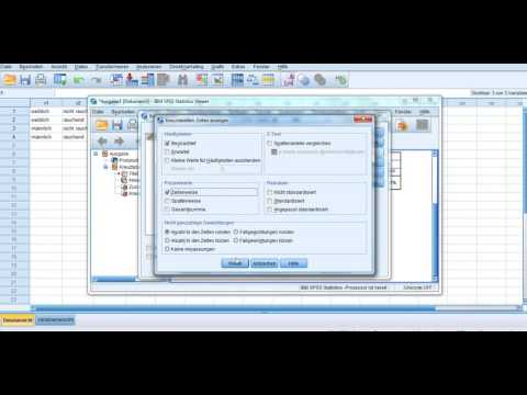 Kreuztabellen und Chi-Quadrat-Test mit SPSS