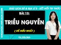 Vở bài tập Lịch Sử và Địa lí Lớp 5 Bài 13: Triều Nguyễn