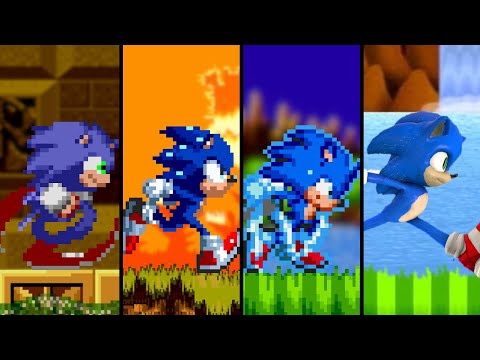 Evolution Of Movie sonic