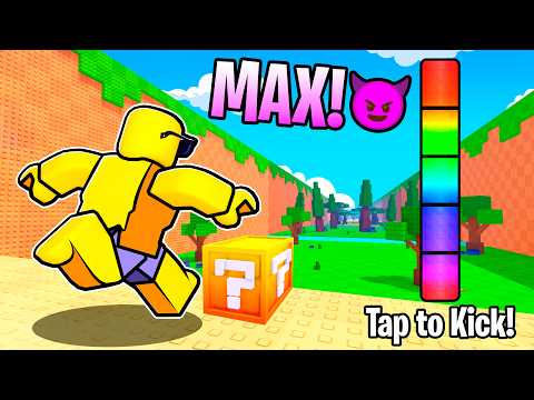 I Got MAX POWER in Kick a Lucky Block