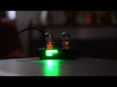 Nobsound Little Bear P2 Tube Headphone Amplifier- VU meters