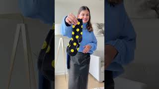 Blue H&M turtleneck,#shorts #fashionblogger#tiktok,faux leather skirt,winter outfit,ootd,#grwm#style