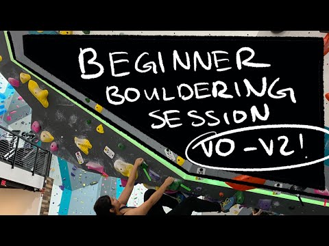 Beginner Bouldering Session | V0 - V2 🌸