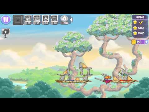 Angry Birds Stella - Level 41 - 3 Stars Walkthrough