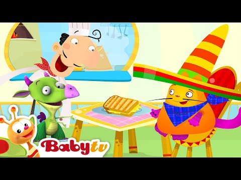 Hungry for Fun! 🍎🥪 Food Adventures with Henry, Draco & Mick @BabyTV