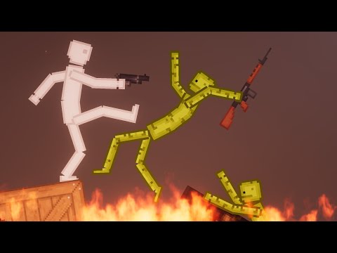 Melon Playground Vs People Playground On Lava Map