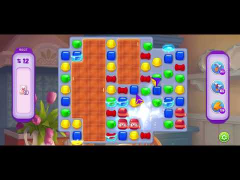 Homescapes Level 9607 夢幻家園 第9607關