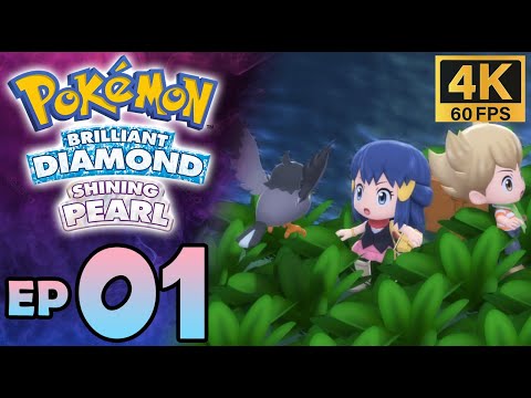 Pokemon Brilliant Diamond & Shining Pearl - [Part 1] Back to Sinnoh! (4K 60fps)