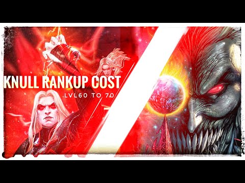 FULL KNULL RANK-UP...60-70..!! The most expensive character in the GAME?? MARVEL FUTURE FIGHT