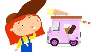 Doutora McWheelie. Um caminhão de sorvete. Animação Infantil.