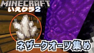 ネザークオーツを求めて【マイクラ統合版】【家族実況】【いえクラ2】