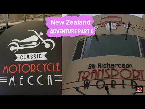 New Zealand VW Campervan Adventure Part 6 ( Motorcycle Mecca - Transport World)🇨🇦🇳🇿