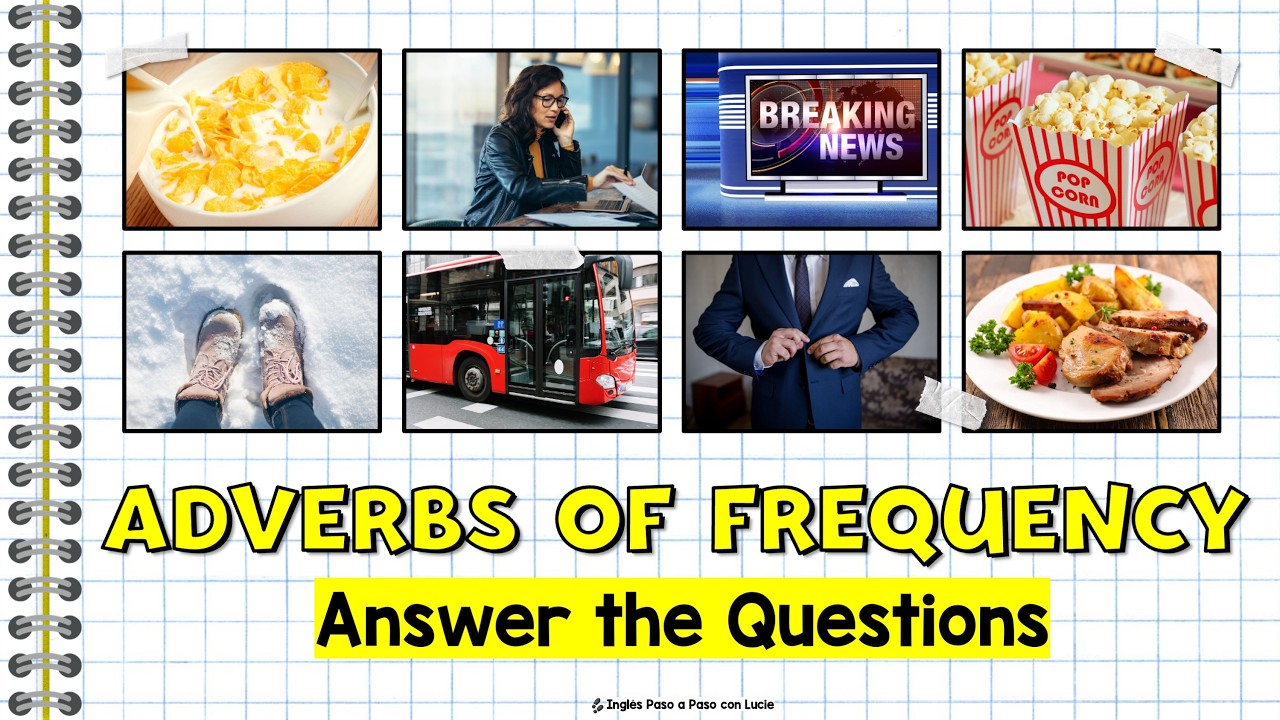 Adverbios de Frecuencia en Inglés | Preguntas y Respuestas en Simple Present