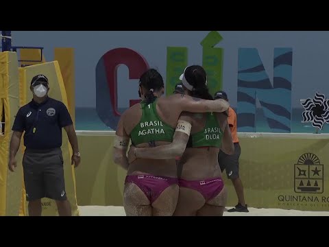 Laboureur / Tillmann (ALE) 0 x 2 Agatha / Duda (BRA) final points in third place