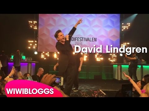David Lindgren "We Are Your Tomorrow" - live @ Melodifestivalen 2016 after party | wiwibloggs