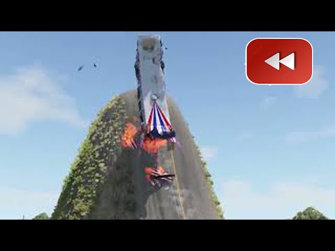 Reverse Cars vs Giant Bulge – BeamNG.Drive #9