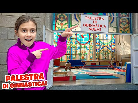 NOEMI CAVALERI APRE DI NASCOSTO LA SUA PALESTRA DI GINNASTICA DENTRO CASA!