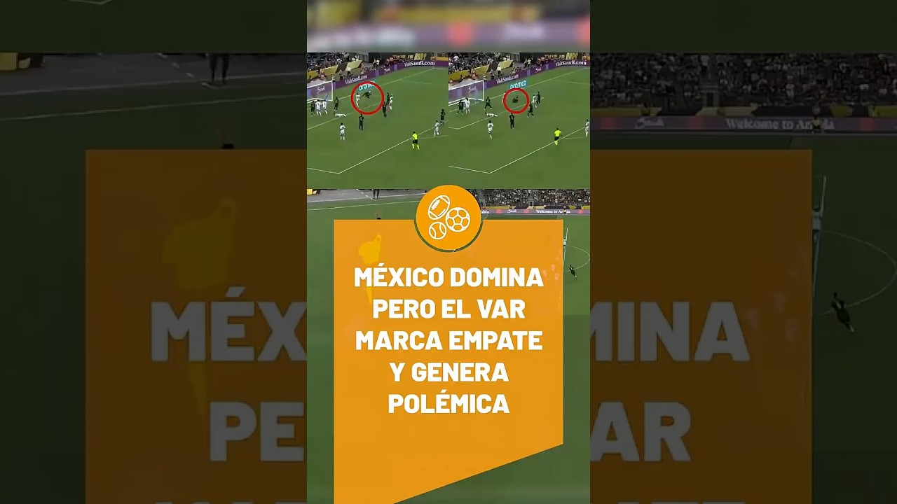 VAR le roba el gol a México: empate 0-0 ante Costa Rica | Copa de Oro
