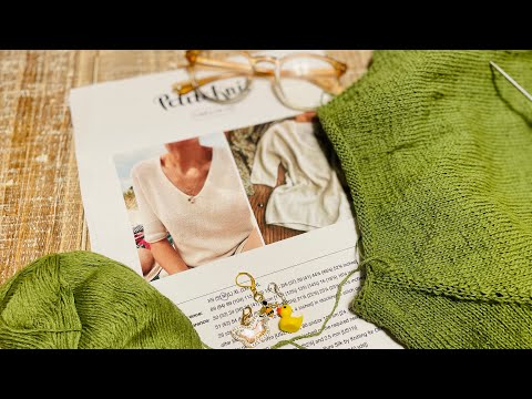 *Part 2* KAL Petite Knit Cumulus Tee (joining the yoke)