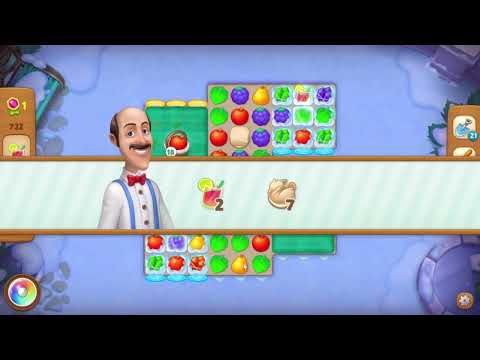 Gardenscapes 732 Level - 19 moves - NO BooSTERS