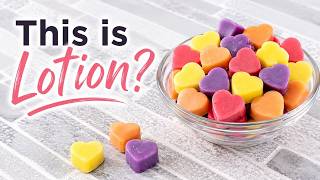 Vegan Lotion Dots for Beginners (Easy Solid Lotion Recipe)