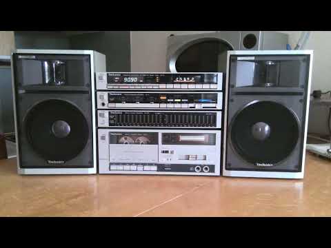 Technics SB-F5 , ST-5L, SU-5, SH-E5, RS-5 - 80's jacket size hifi system