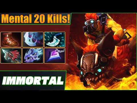 Immortal Batrider Mid ⚡ Epic 20 Kills! Dota 2 DotaPulse Full Gameplay