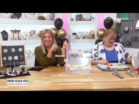 Jewellery Maker Live 13/09/23 - With Carol Roache & Alison Tarry - Alison's 10 yr Anniversary Show