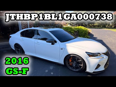 JTHBP1BL1GA000738  - 2016 GS-F - A DEEPER DIVE (EPISODE 0092)