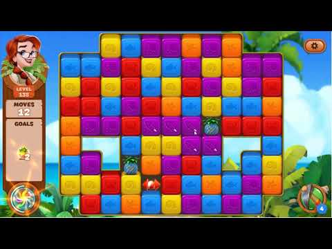 Lost Island Blast Adventure Level 135 - No Boosters
