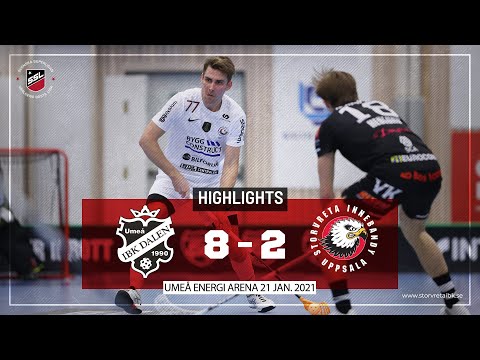 Highlights IBK Dalen vs Storvreta IBK 8-2