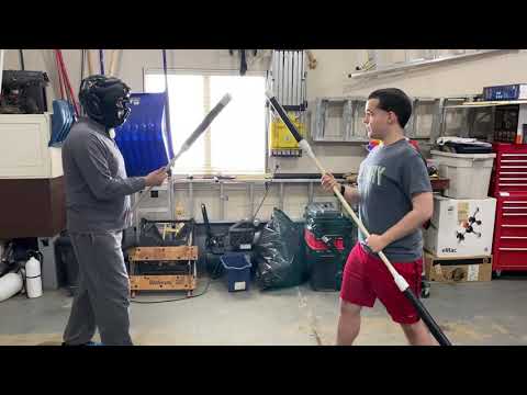 Bunkai demonstration of Bojutsu