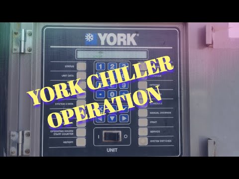 York chiller operation how we start York chiller