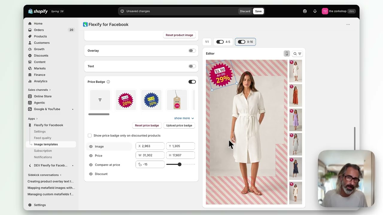 Flexify: Facebook Product Feed Demo