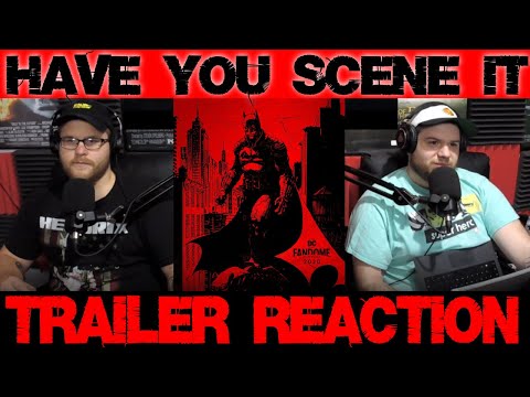 The Batman Trailer Reaction First Look at DC FanDome!