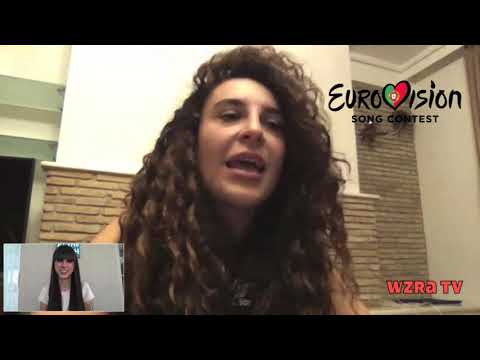 Eurovision 2018: Yianna Terzi (Greece contestant) Interview with Wzra Tv